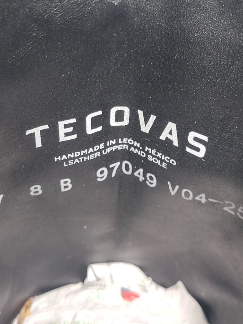 Tecovas The Annie Women's US Size 8B Midnight Cowhide Cowgirl Boots - Picture 11 of 11